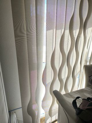 Panel japonés beige - 3 unidades