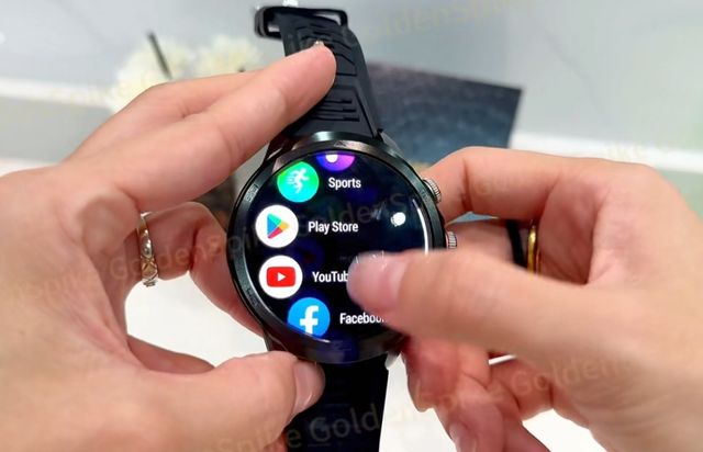 Reloj Android SIM negro/plata