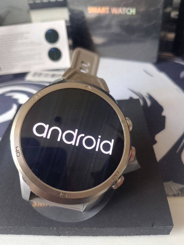 Reloj Android SIM negro/plata