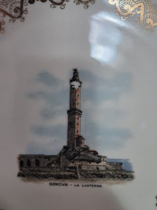 Set piatti decorati | Ceramica multicolor
