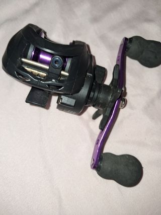 Carrete Pesca AC2000 - Negro/Morado