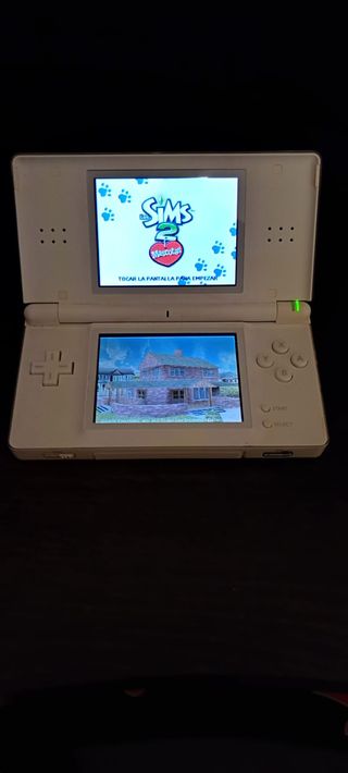 Nintendo DS Lite blanca + 5 juegos