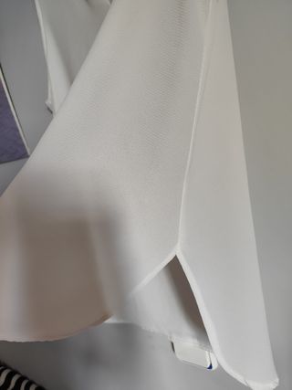 Blusa blanca M-L premamá