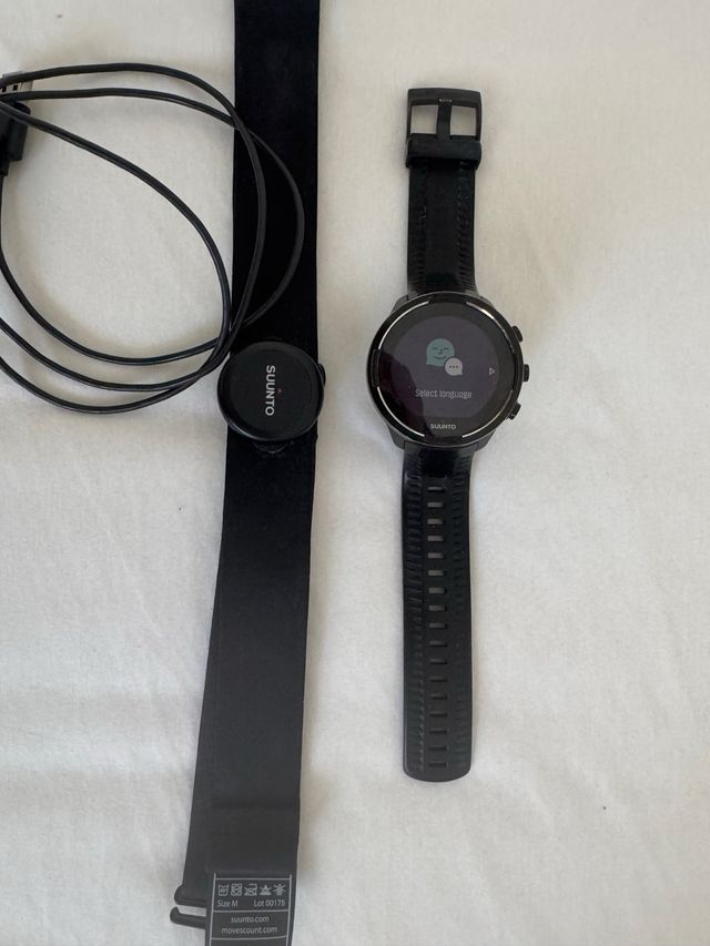 Suunto 9 Baro Negro + Sensor FC