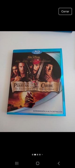 Blu-ray Piratas del Caribe (4 Películas)