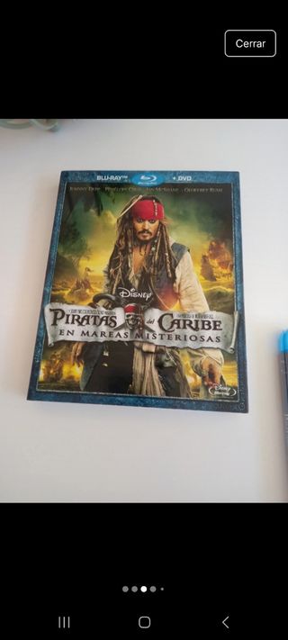 Blu-ray Piratas del Caribe (4 Películas)