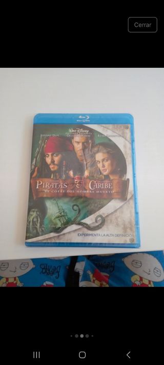 Blu-ray Piratas del Caribe (4 Películas)