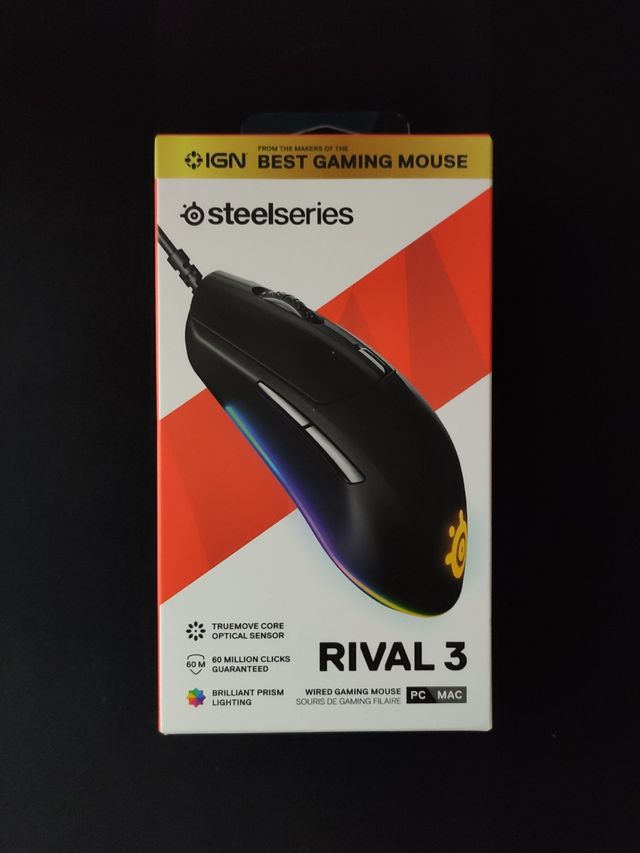 SteelSeries Rival 3: Raton gaming
