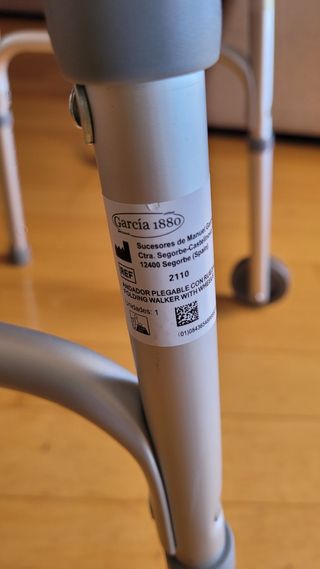 Andador plegable ligero