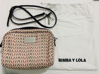Bolso BIMBA Y LOLA beige-rosa