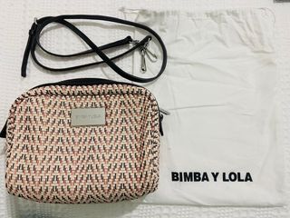 Bolso BIMBA Y LOLA beige-rosa