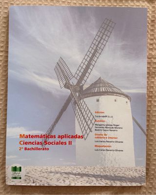 Libros 2º Bachillerato Ciencias Sociales