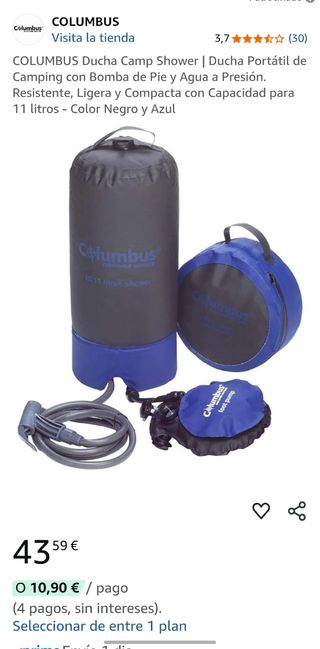 Ducha Camping Columbus 11L