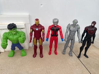 5 Figuras Superhéroes Marvel