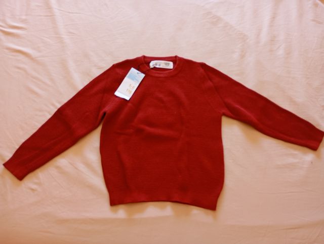 Maglione per bambini color verde acqua - 5-6 anni (116 cm)