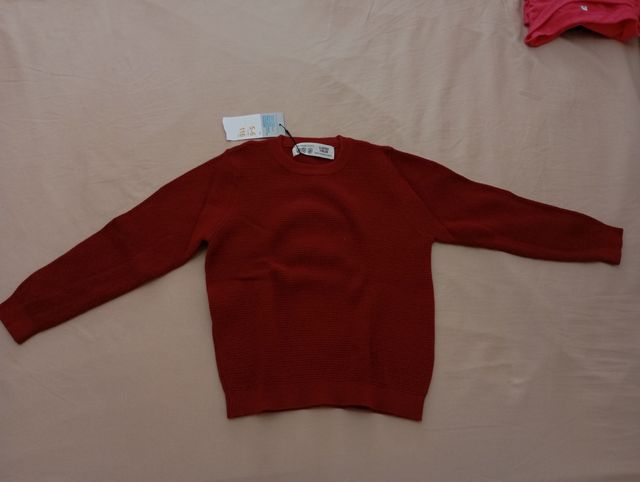 Maglione per bambini color verde acqua - 5-6 anni (116 cm)