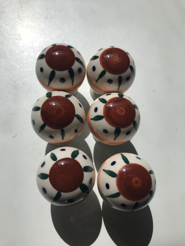 Pomos de céramica