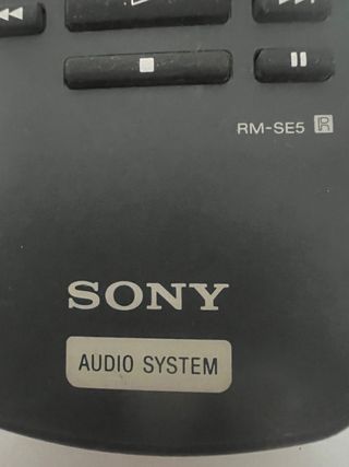 Mando SONY RM-SE5 Audio System Original 