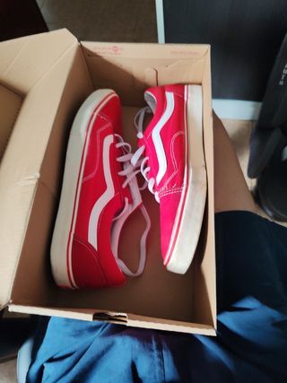 Zapatillas Vans Ward rojas - 45