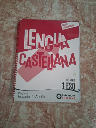Rosario de Acuña 1 ESO. Dosier. Lengua castellana