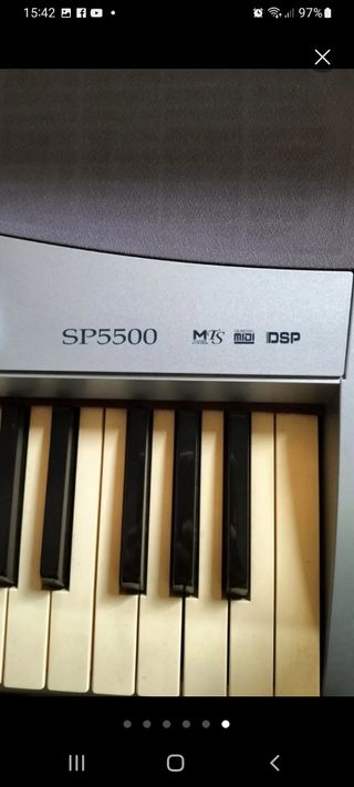 Teclado piano Thomann SP5500      negociable