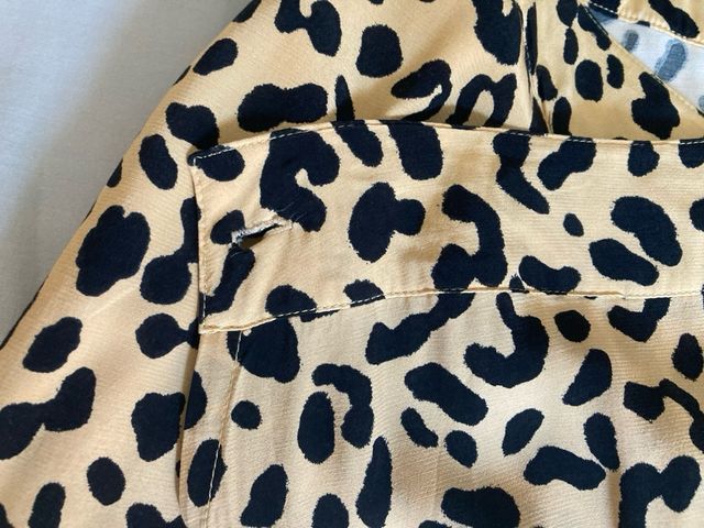 Falda larga leopardo Oysho