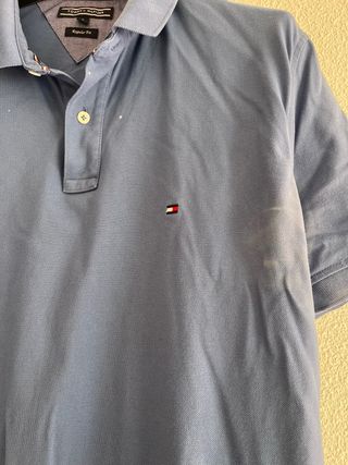 Polo Tommy Hilfiger azul - Talla M