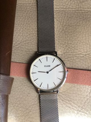 Reloj Cluse Mujer -  Milanesa Plata