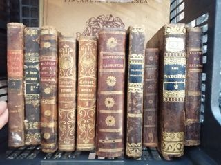 Gran lote de libros antiguos