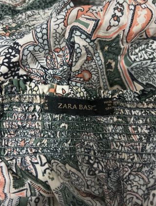 Blusa-Top hombros caídos, multicolor