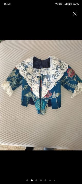 Traje Fallera niña - Azul 
