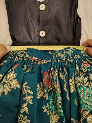 Traje Fallera niña - Azul 