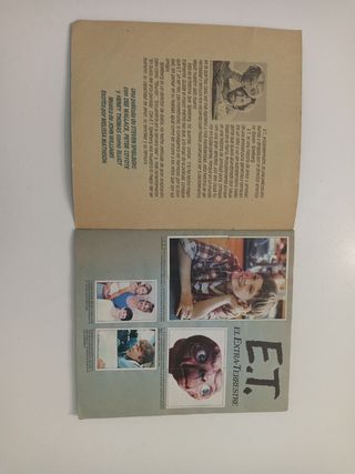 Álbum de cromos E.T. el extraterrestre