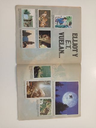 Álbum de cromos E.T. el extraterrestre