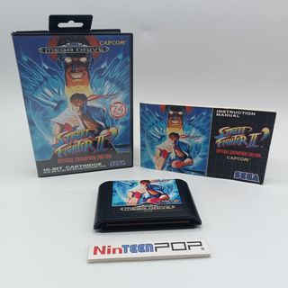 Street Fighter II Champion Edition Sega Mega Drive