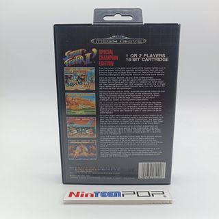 Street Fighter II Champion Edition Sega Mega Drive