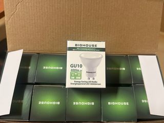 GU10 blanco frio pack 10 a estrenar
