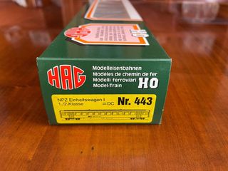 Vagón tren HAG 443 - Escala HO