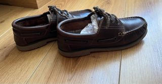 Zapatos náuticos marrones unisex