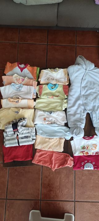 Ropa invierno bebé niño 0-6 meses