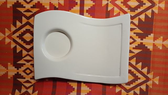 Juego café porcelana blanca - 4 tazas