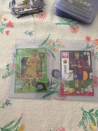 2 Cromos Marc Casado Barça 24/25