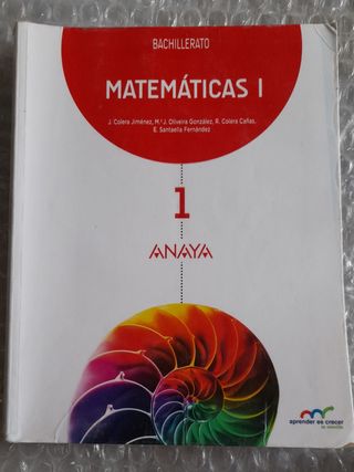 Matemáticas I.