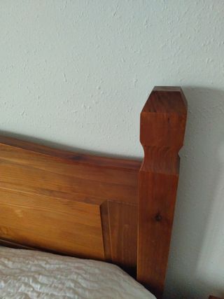 Cabezal cama 1.50m - Madera
