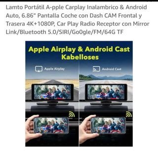 Lamto 6.86" Android Auto & CarPlay
