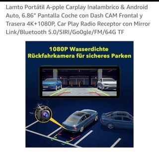 Lamto 6.86" Android Auto & CarPlay