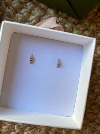 Pendientes Dime que me quieres pequeños brillantes