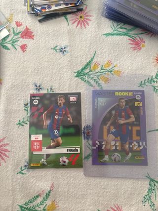 2 cromos Fermín Panini LaLiga 23-24