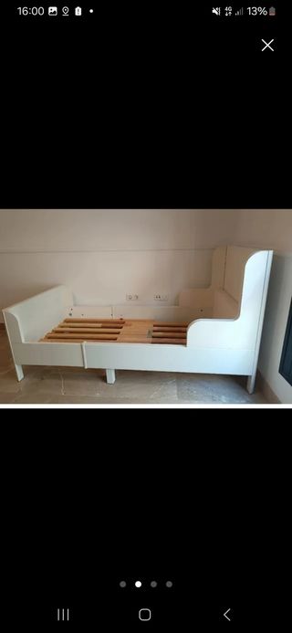 Cama infantil IKEA - Blanca más colchón 