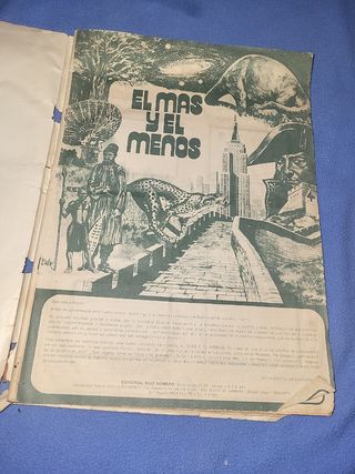 Álbum cromos El Más y El Menos